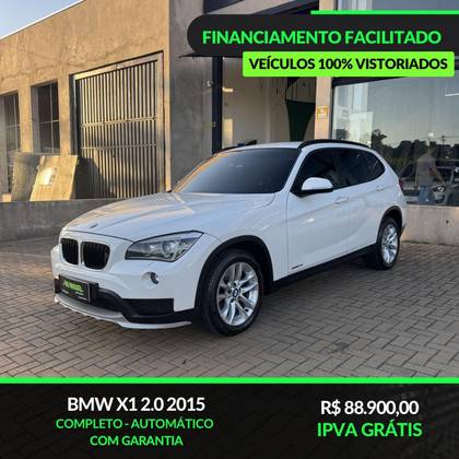 BMW X1 2.0 16V TURBO ACTIVEFLEX SDRIVE20I X-LINE 4P AUTOMÁTICO